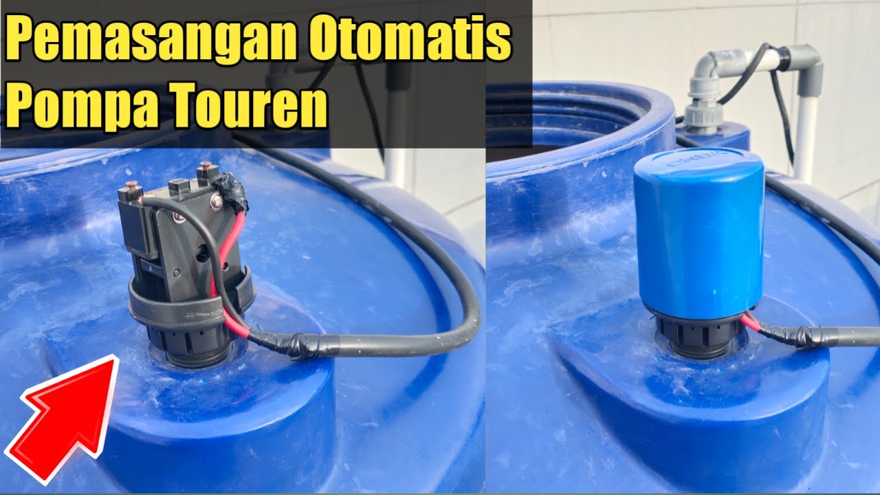 Cara Instalasi Dan Pasang Otomatis Pompa Air Di Touren