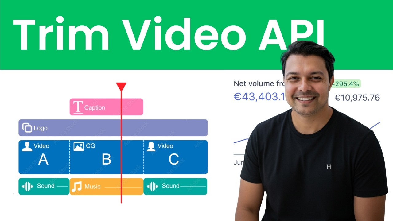 How to trim a video with api