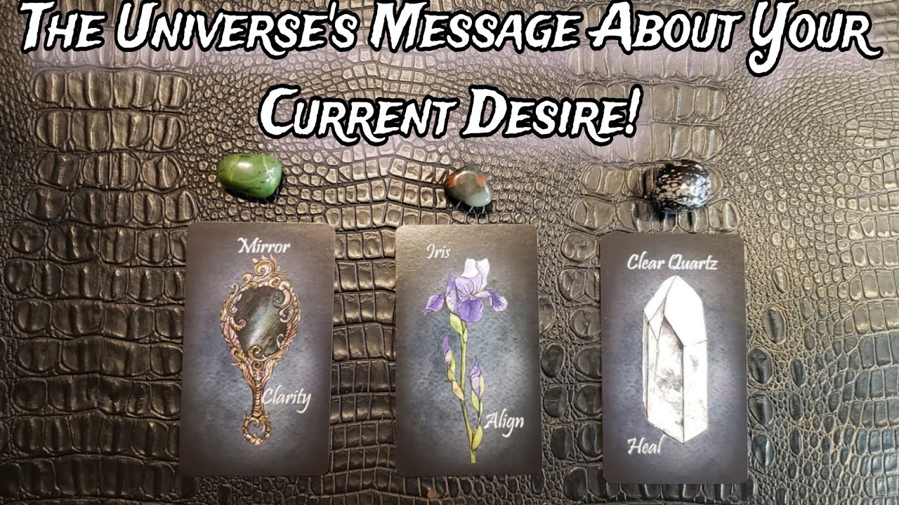 🌟🧚‍♂️ The UNIVERSE'S Message About Your CURRENT DESIRE! 🧚‍♂️🌟 PICK A CARD READING