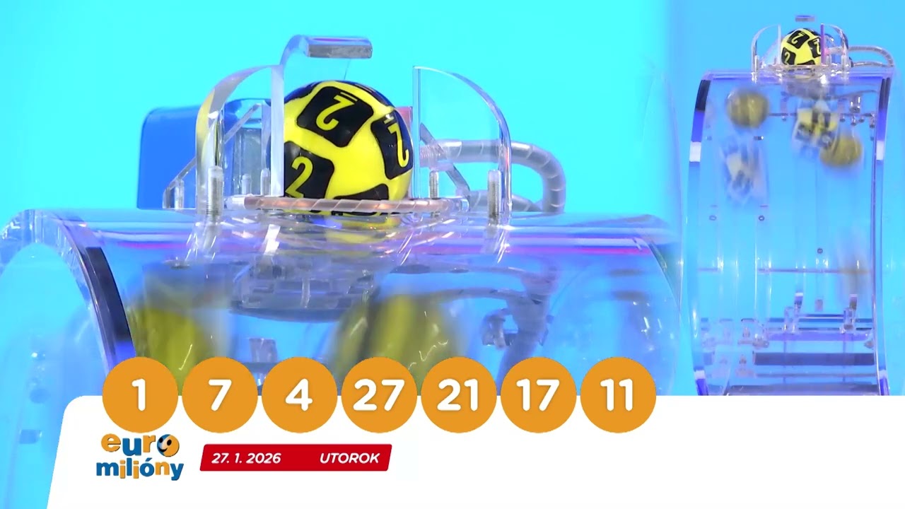 Žrebovanie TIPOS 27. 01. 2026 - EUROMILIÓNY, KENO 10, Všetko alebo nič