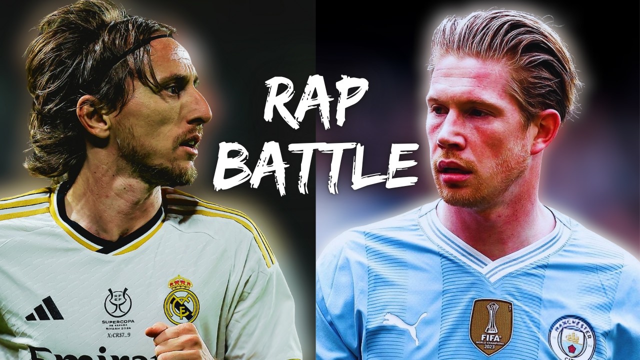 Kevin De Bruyne vs Luka Modric | FOOTBALL RAP BATTLE