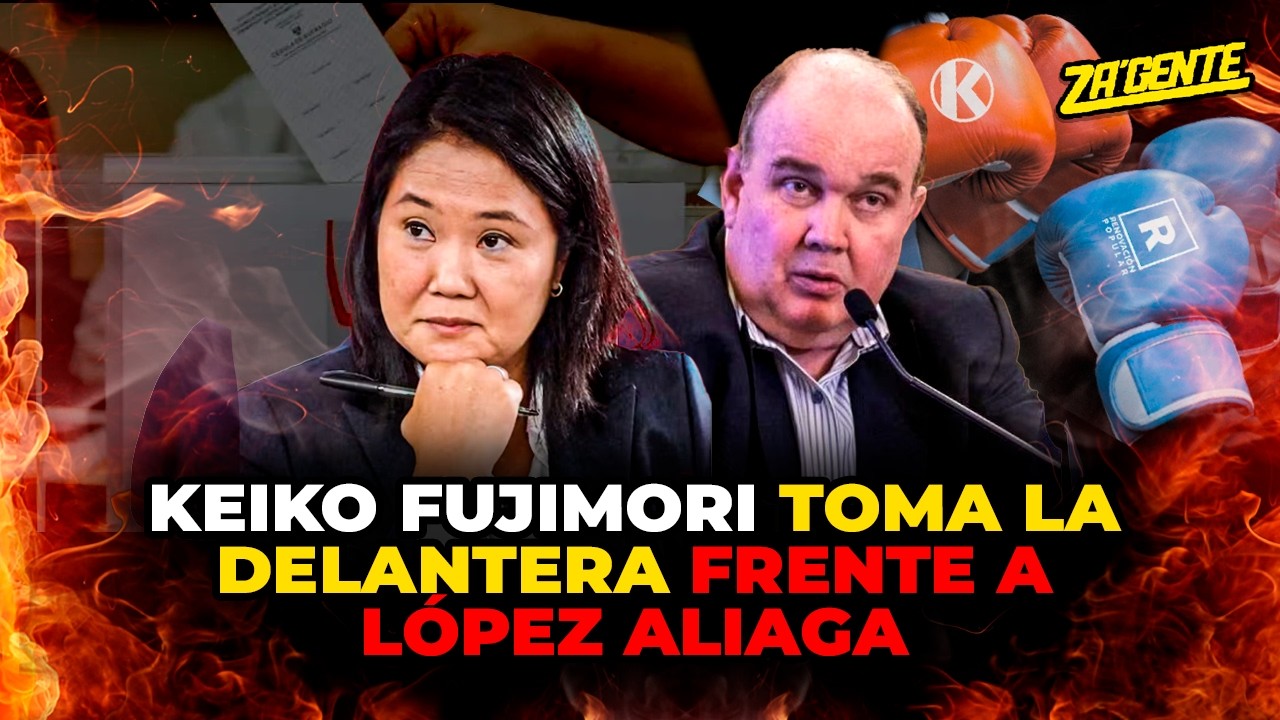 #envivo 🎙️ Za'Gente | ¿KEIKO SUPERA A PORKY? 😱: Esto es lo que está pasando en las encuestas 👀