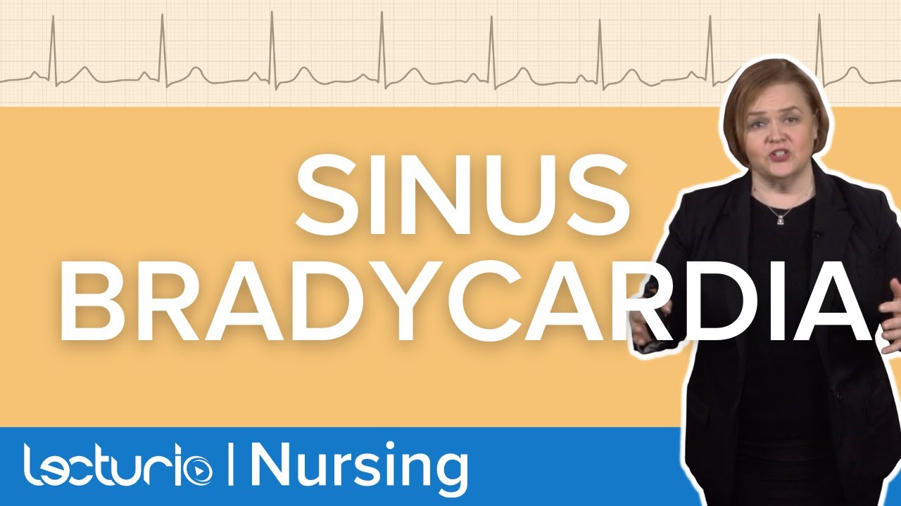 Sinus Bradycardia ECG (EKG) Explained | Med-Surg | Lecturio Nursing