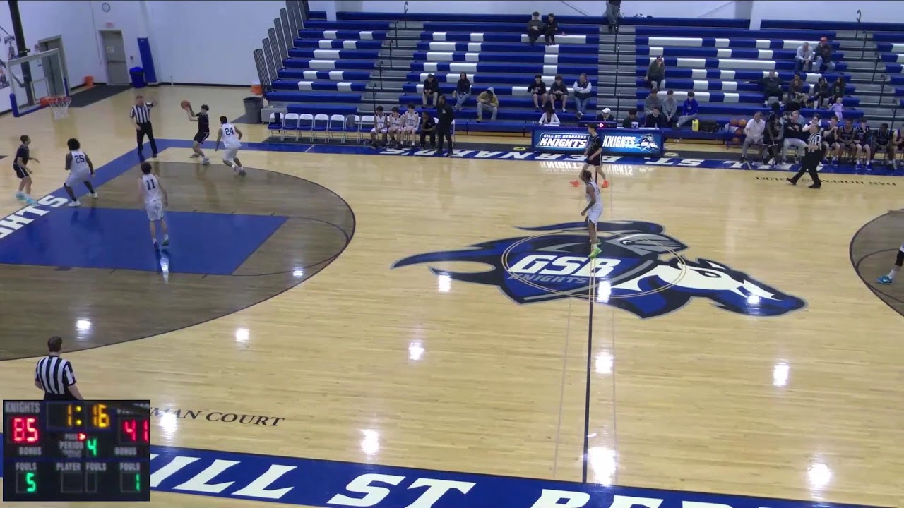 Gill St. Bernard's School vs Pioneer Academy Mens Varsity Basketball