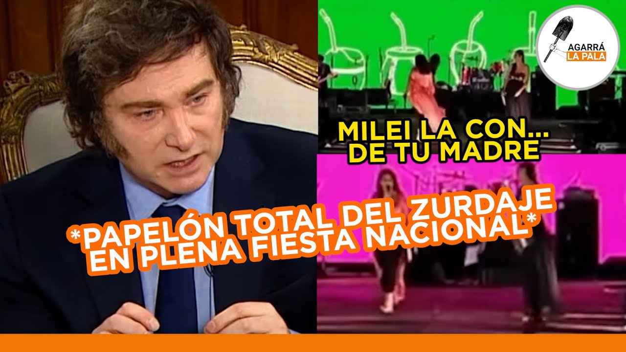 LOS ZURDOS DE LA FIESTA NACIONAL DEL MATE HICIERON UN PAPELÓN TOTAL POR MILEI: “LA CON. DE TU MADRE”