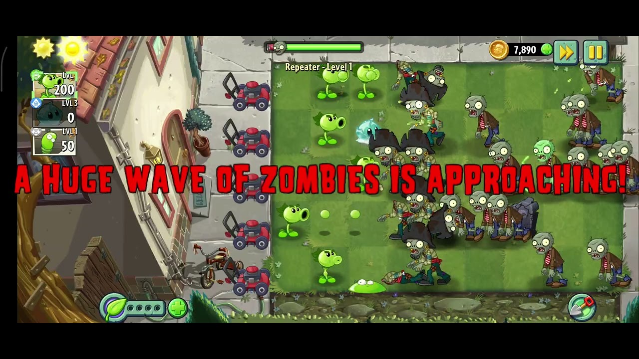 Plants vs Zombies #gameplay #gaming #pvz 