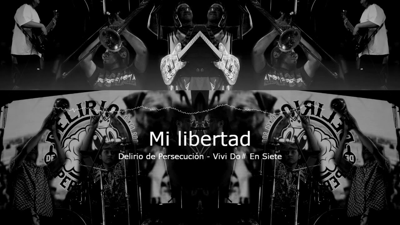 Delirio de Persecución | Mi libertad (Live Visualizer)