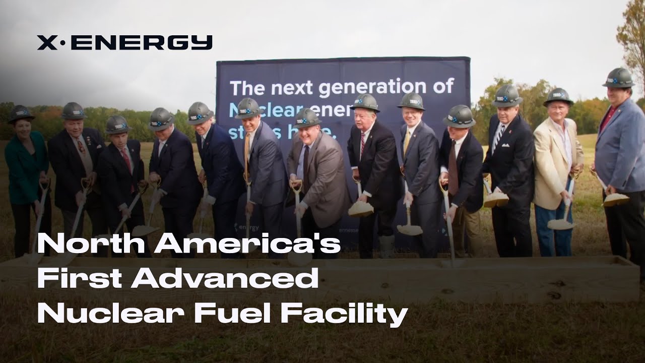 TRISO-X Groundbreaking: North America's First Advanced Nuclear Fuel Facility