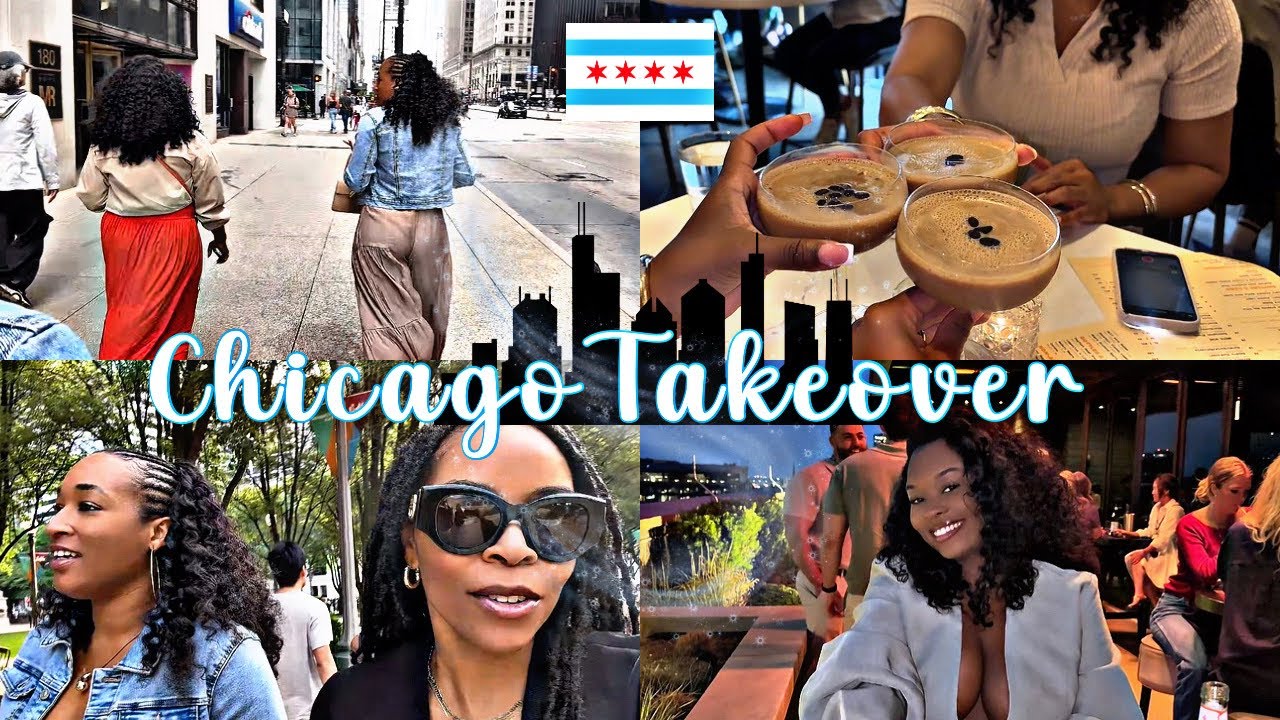 Windy City Girls Trip 🌆💃 | WHAT TO DO IN CHICAGO?! 💁🏽‍♀️