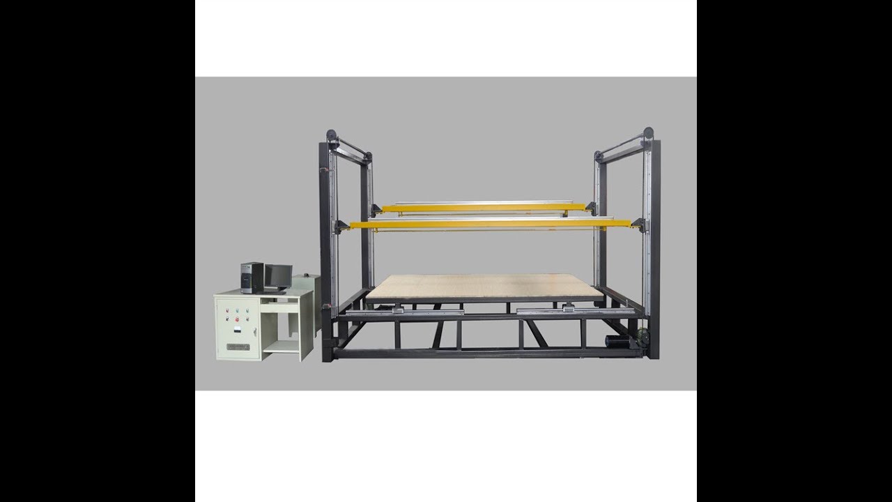 CNC EPS cutting machine vedio
