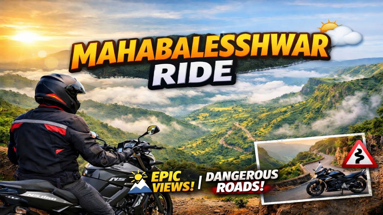 First Mahabaleshwar Ride | Hill Station on Bike | Part 01