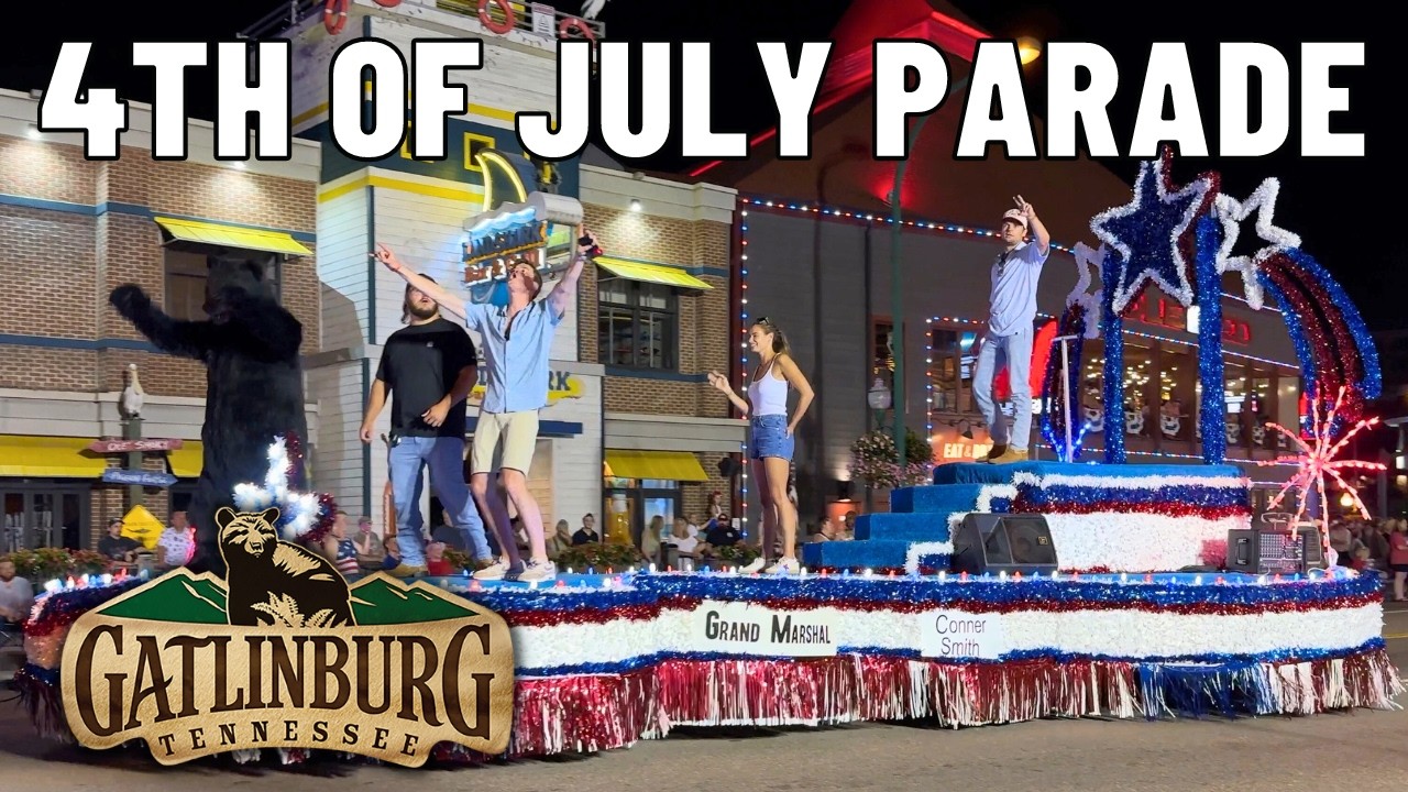 Gatlinburg's Fourth of July Midnight Parade | 2024 Tennessee Independence Day
