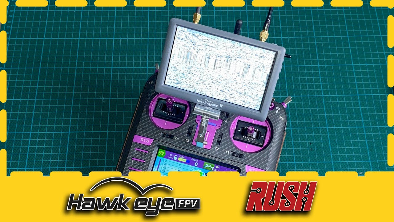 Hawkeye Little Pilot FPV Monitör   RUSH Cherry2 Anten Kutu Açılımı - Ön İnceleme