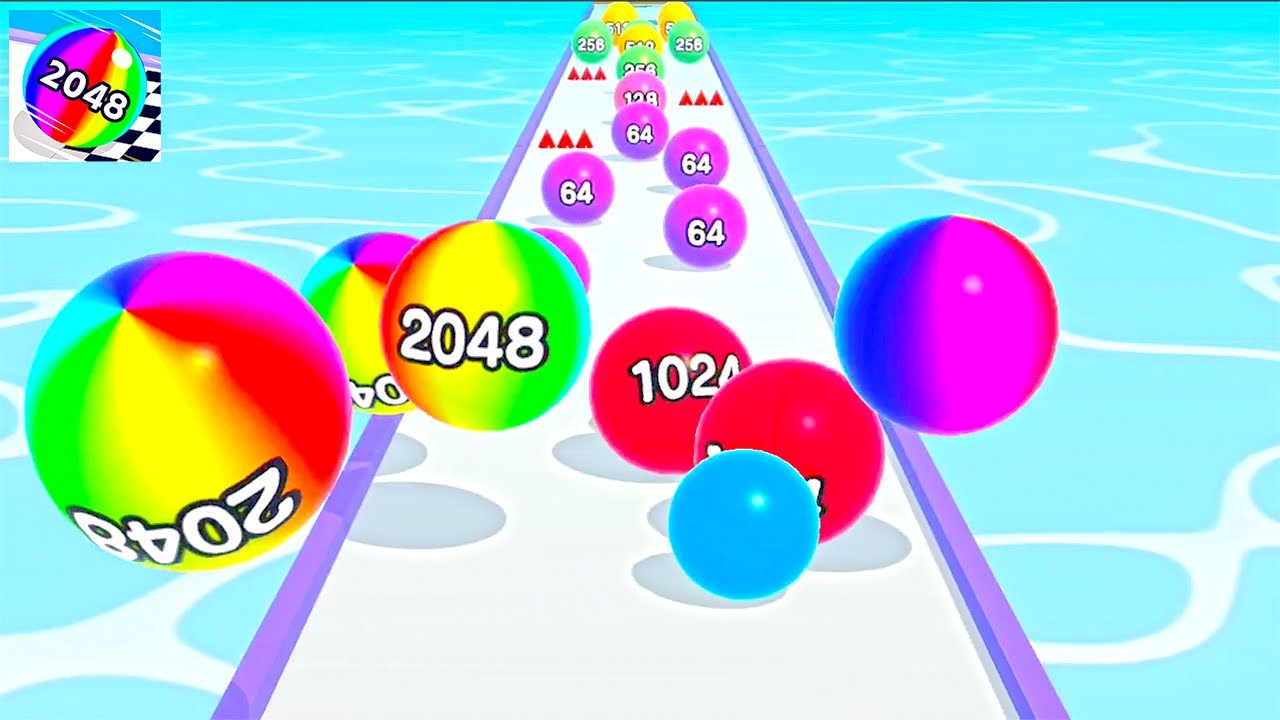 Balls Run 2048 Level-up Your Skills - Horizontal Gameplay Secrets