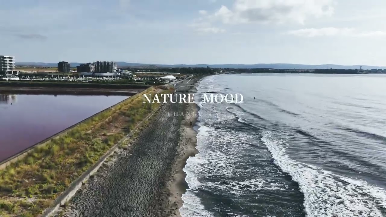 Aerial Escape: Flying Over Pomorie Salt Pans and Beach
