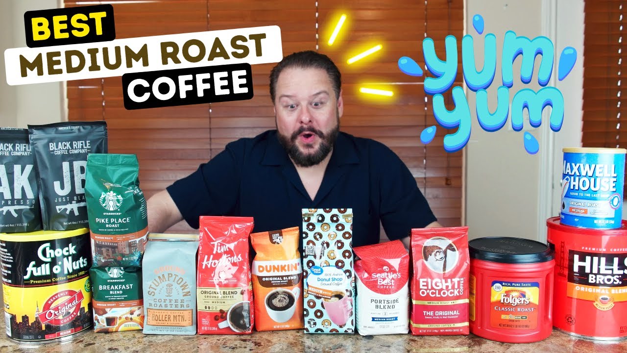Medium Roast Coffee Blind Taste Test - Best Store-Bought Brand?