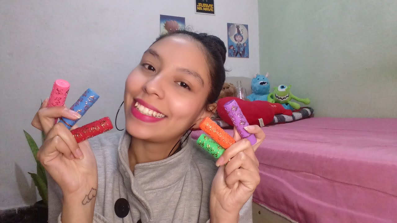 Resenha dos batons que mudam de cor