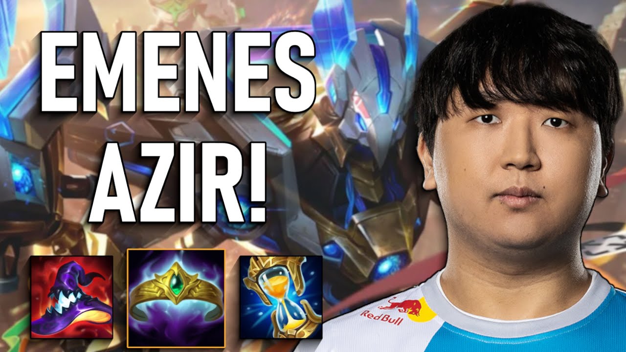 FEAR EMENES' AZIR! C9 Emenes Azir Mid vs. Yone - NA CHALLENGER GAMEPLAY Patch 13.3 S13