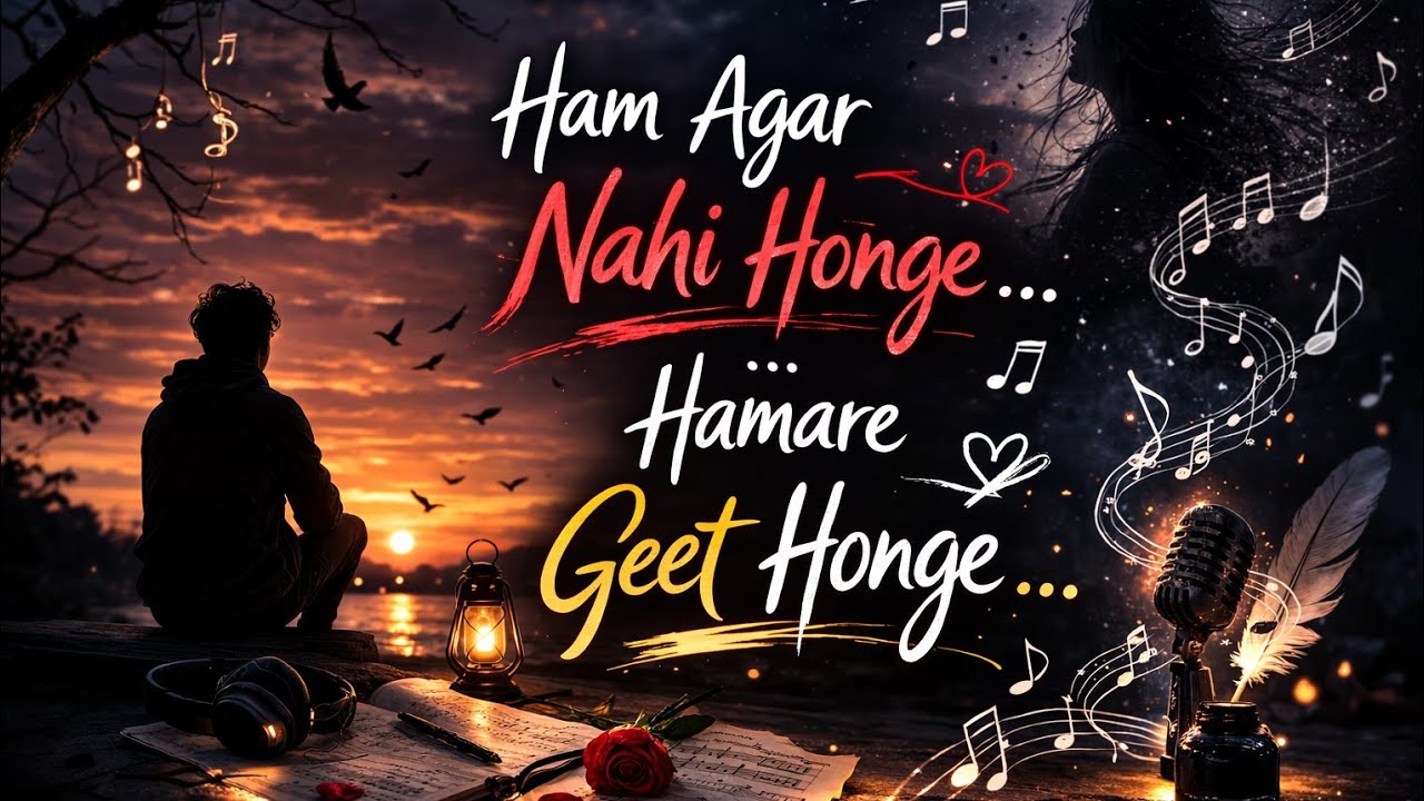 Ham Agar Nahi Honge… Hamare Geet Honge | Heart Touching Hindi Song 2026