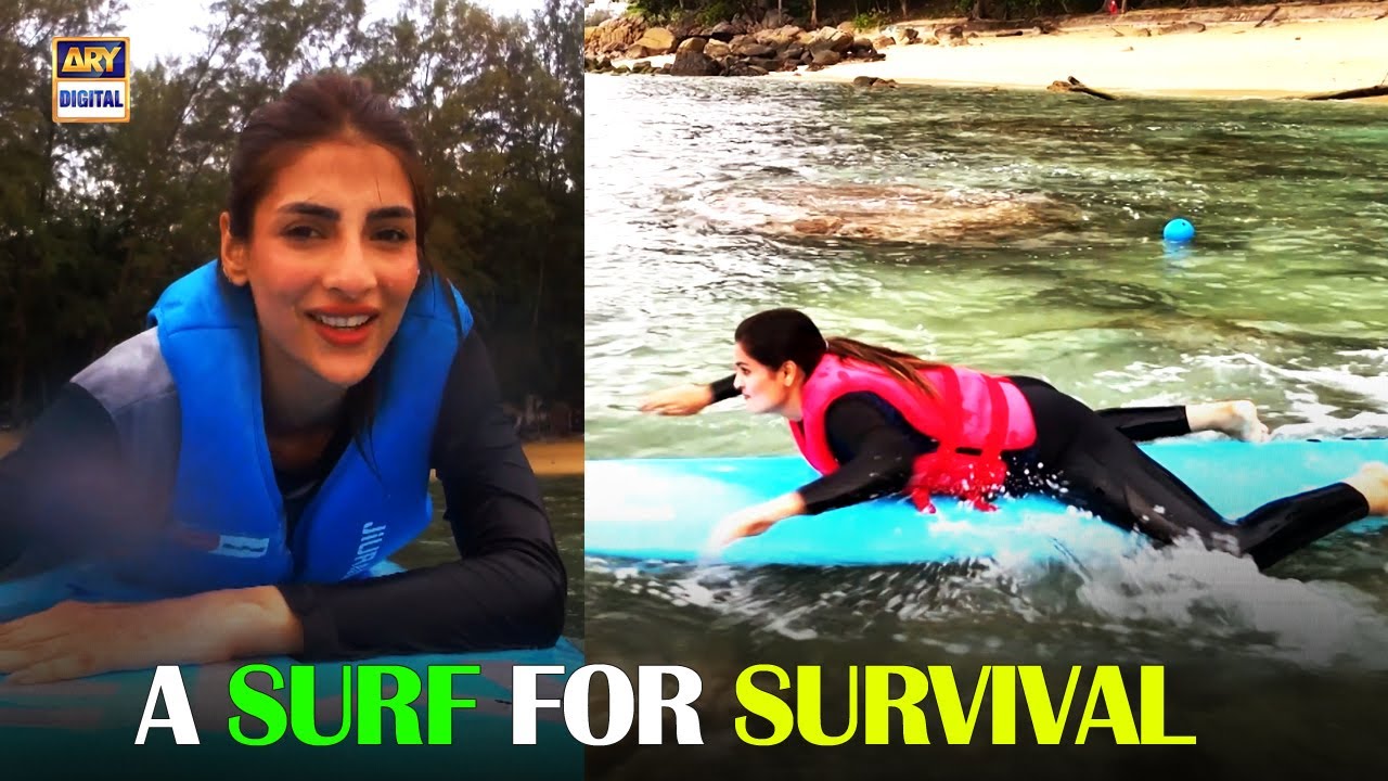A surf for survival 🏄🌊 | Who Will Win This Task | the Ultimate Muqabla S4