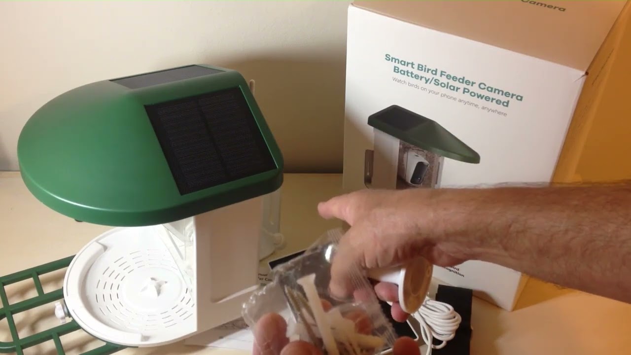 Bird Camera Feeder and Sample Bird Footage (brand Harymor)