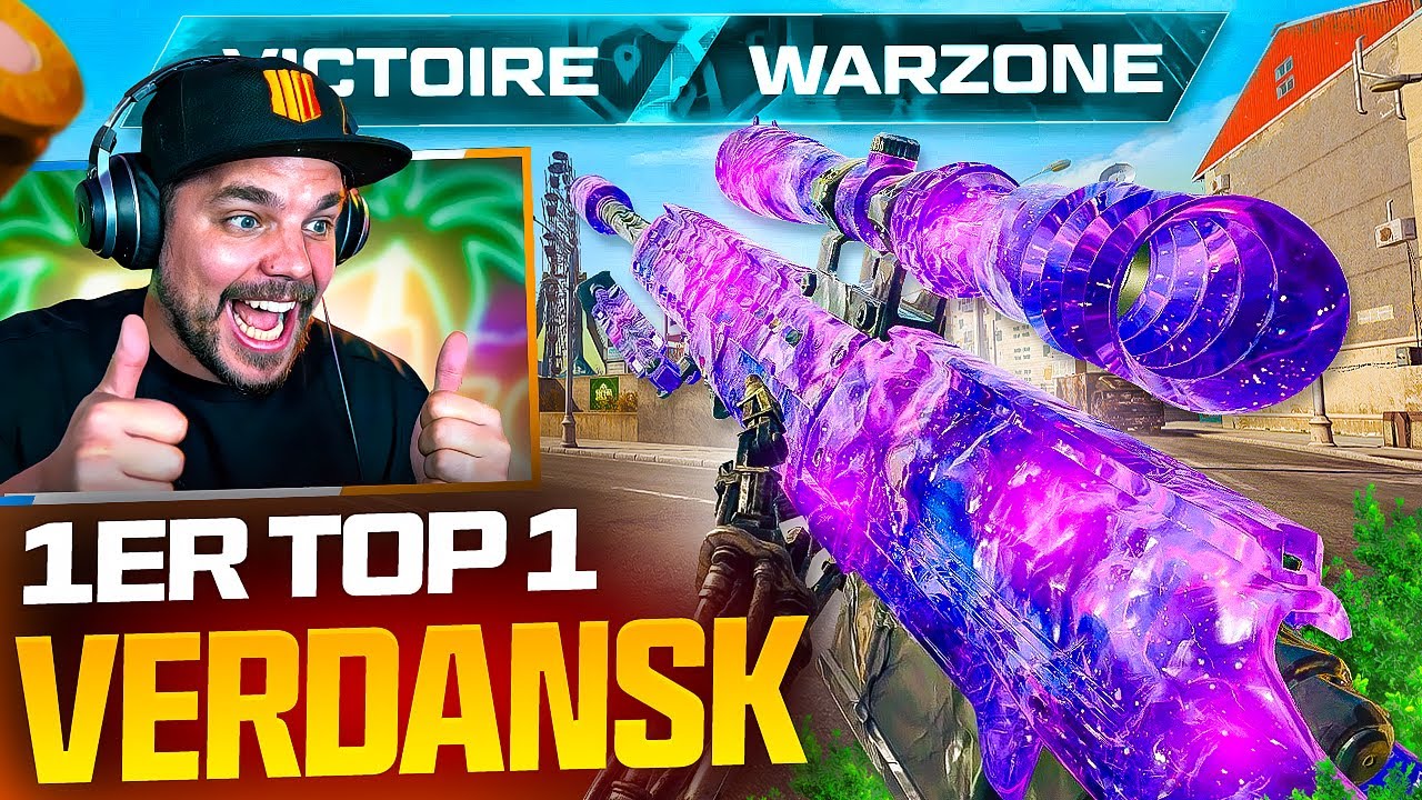 Mon PREMIER TOP 1 sur VERDANSK !