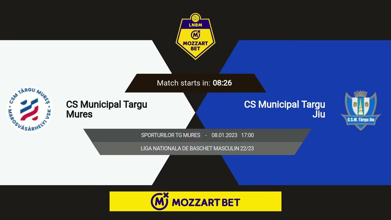 LNBM MOZZART 2022-2023: CSM Târgu Mureș - CSM Târgu Jiu