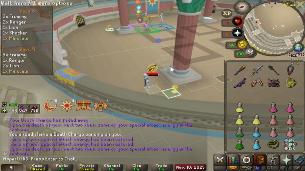 OSRS | Obtaining Quiver: Wave 8 [Attempt 6] (11/10/2025) | ASPER