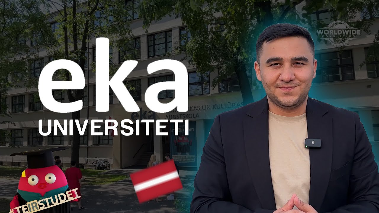 EKA University | Latviyada joylashgan EKA Universitetidan lavhalar!