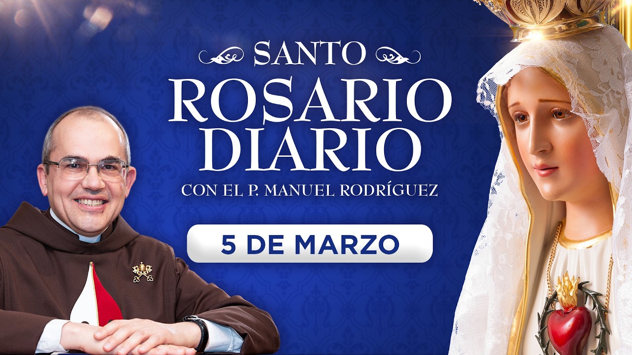 Santo Rosario Diario | Jueves 5 de marzo - Misterios luminosos #rosario