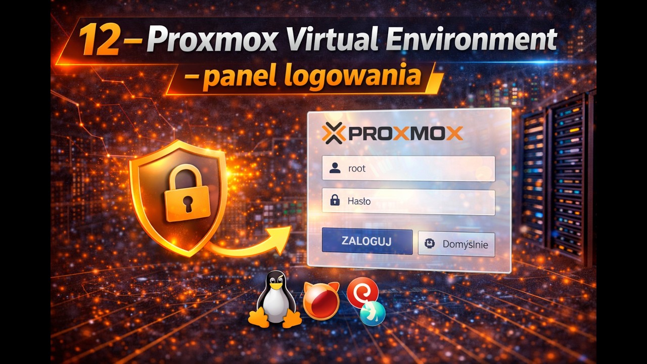 Proxmox M01 12 - Proxmox Virtual Environment nasz panel administracyjny przez interfejs WWW