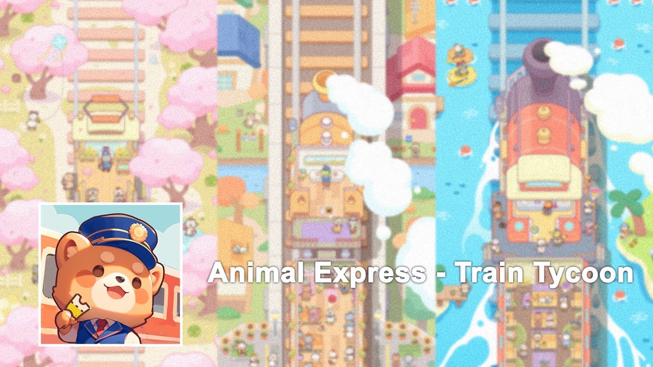 Animal Express - Train Tycoon | Xjiumi Gameplay