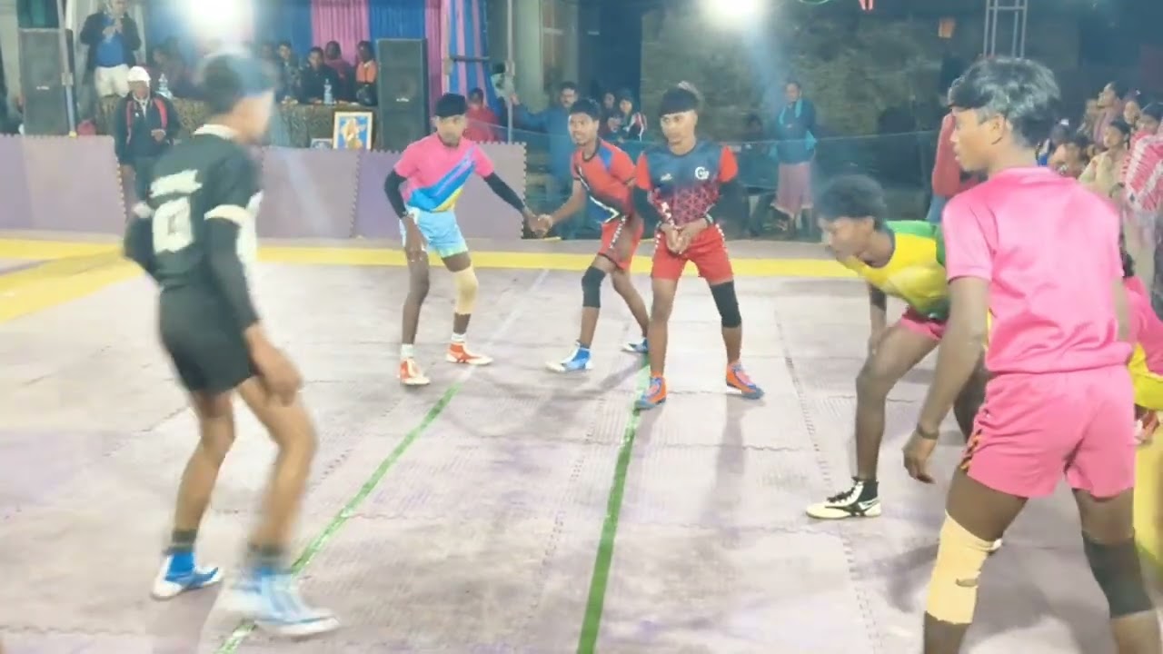 पुजेरीपाली 🆚  कोलझर ग्रामीण स्तरीय कबड्डी प्रतियोगिता  ग्राम-डभरा जिला-शक्ति 