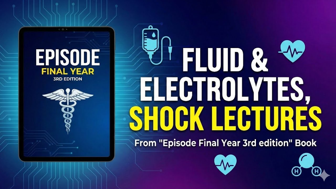 4. Fluids & Electrolytes, Shock  EFY M.C.Qs (1) | Episode Final Year 3rd edition 