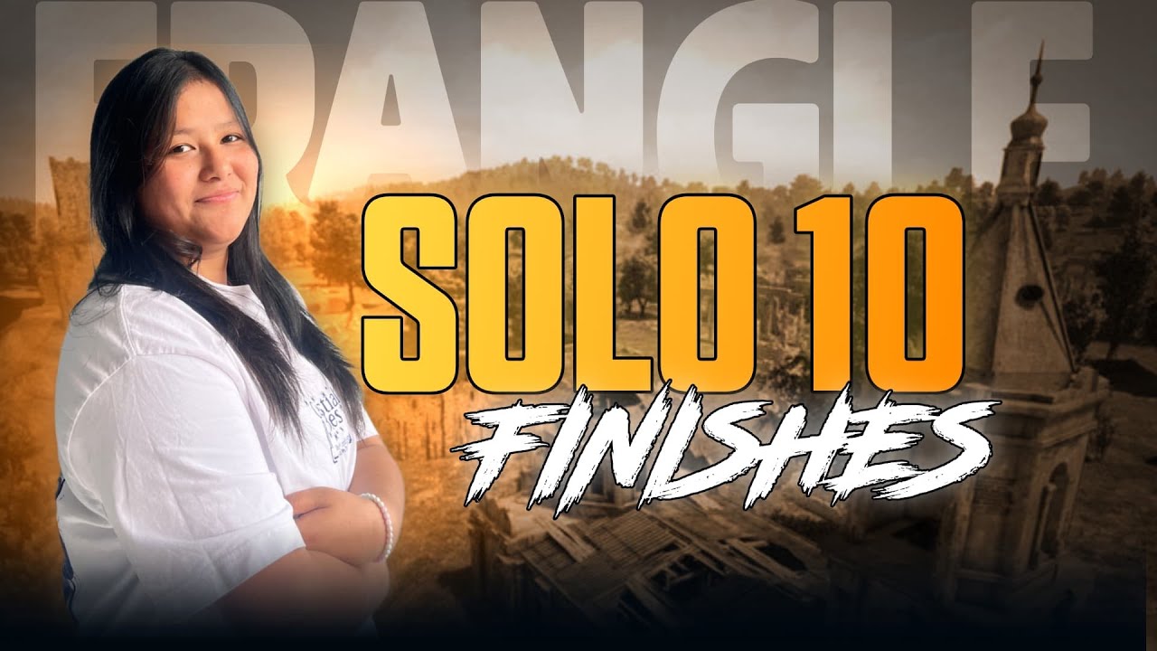 Solo 10 Finsihes | Team Godsaints | BGMI 🔱