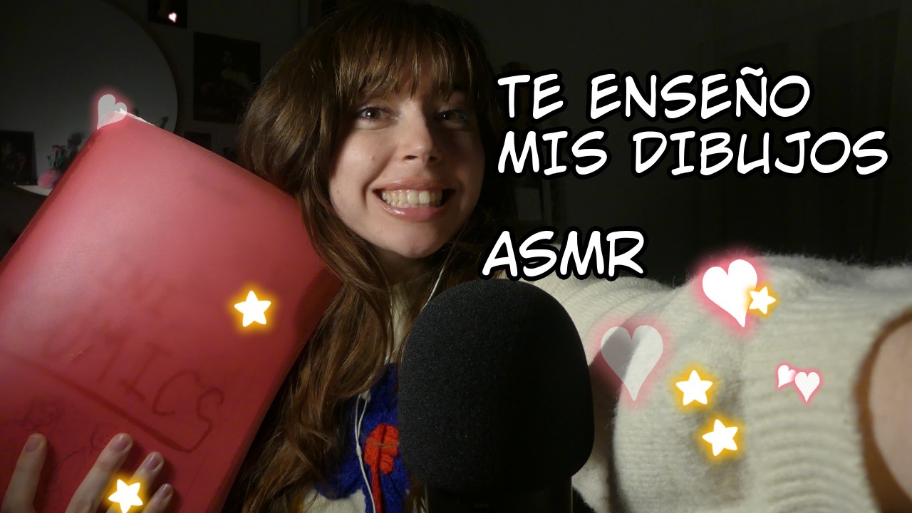 ASMR | 1000 Suscriptores 💗 Enseñando mis Dibujos de la Adolescencia