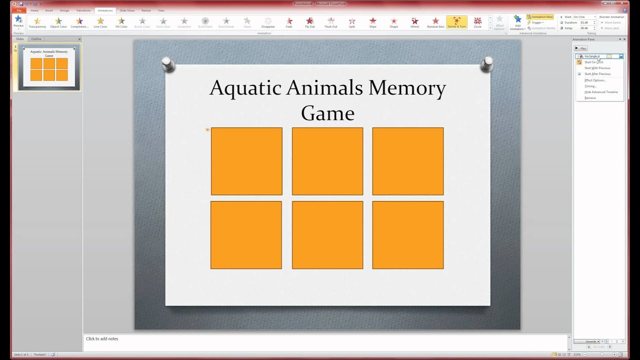 Memory Game Part II