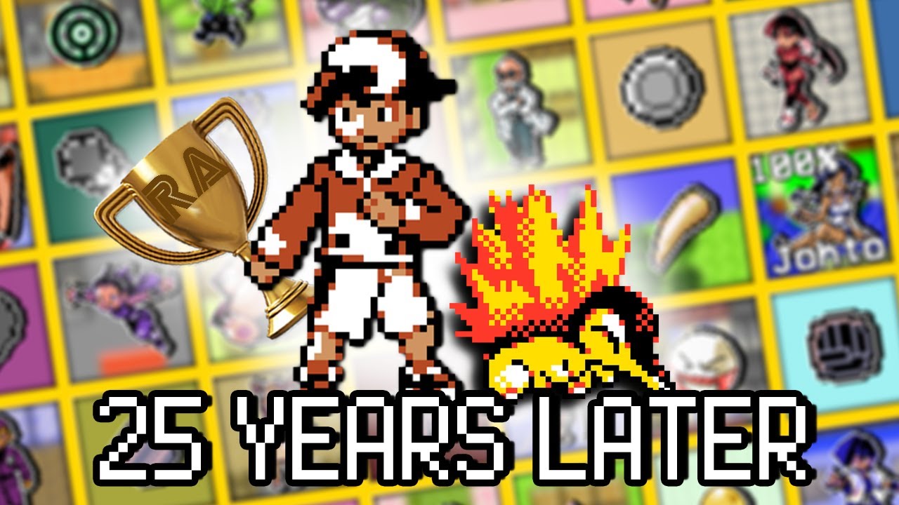 Я получил ВСЕ достижения в Pokemon Gold 25 лет спустя.. (RetroAchievements)