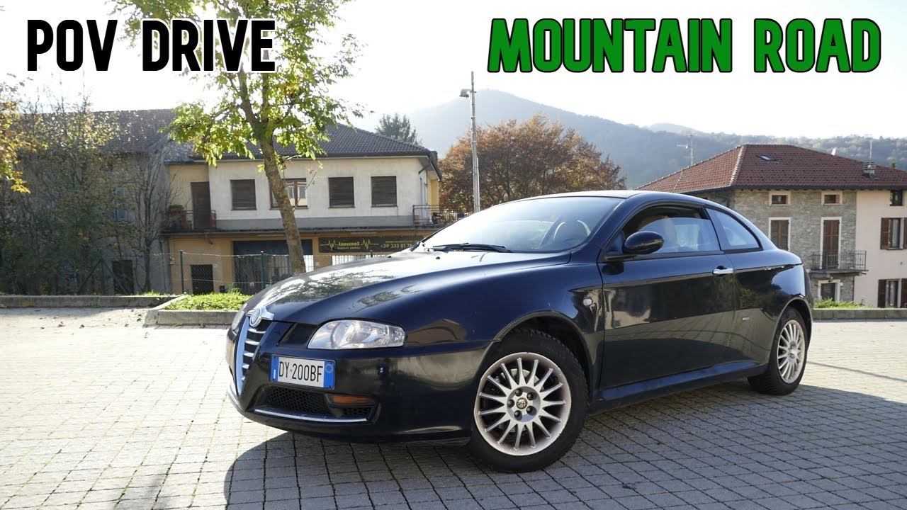 POV Drive on Mountain Road - Alfa Romeo GT
