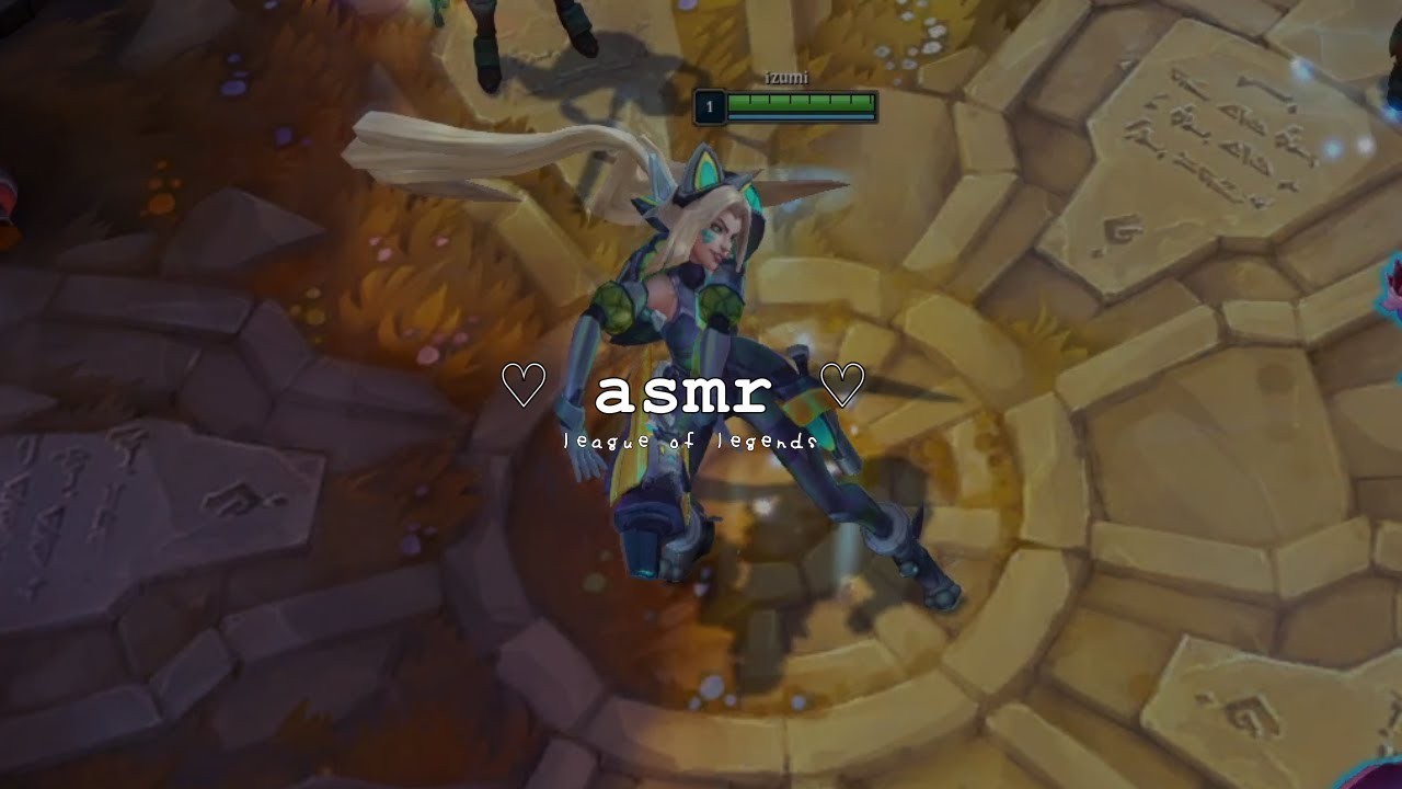 whisper asmr league of legends ♡ adc lane [gaming asmr, keyboard asmr, whispers, lol asmr]