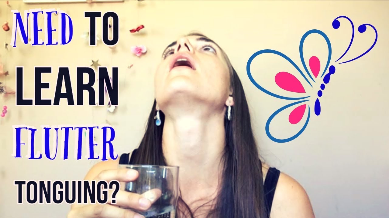 Flutter tonguing on the flute