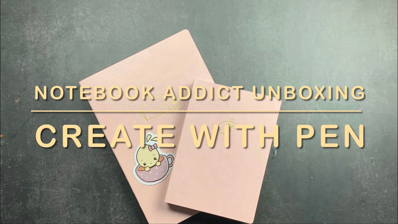 A Notebook Addict’s Unboxing | Create With Pen Passport & B6 Ink-It Notebooks