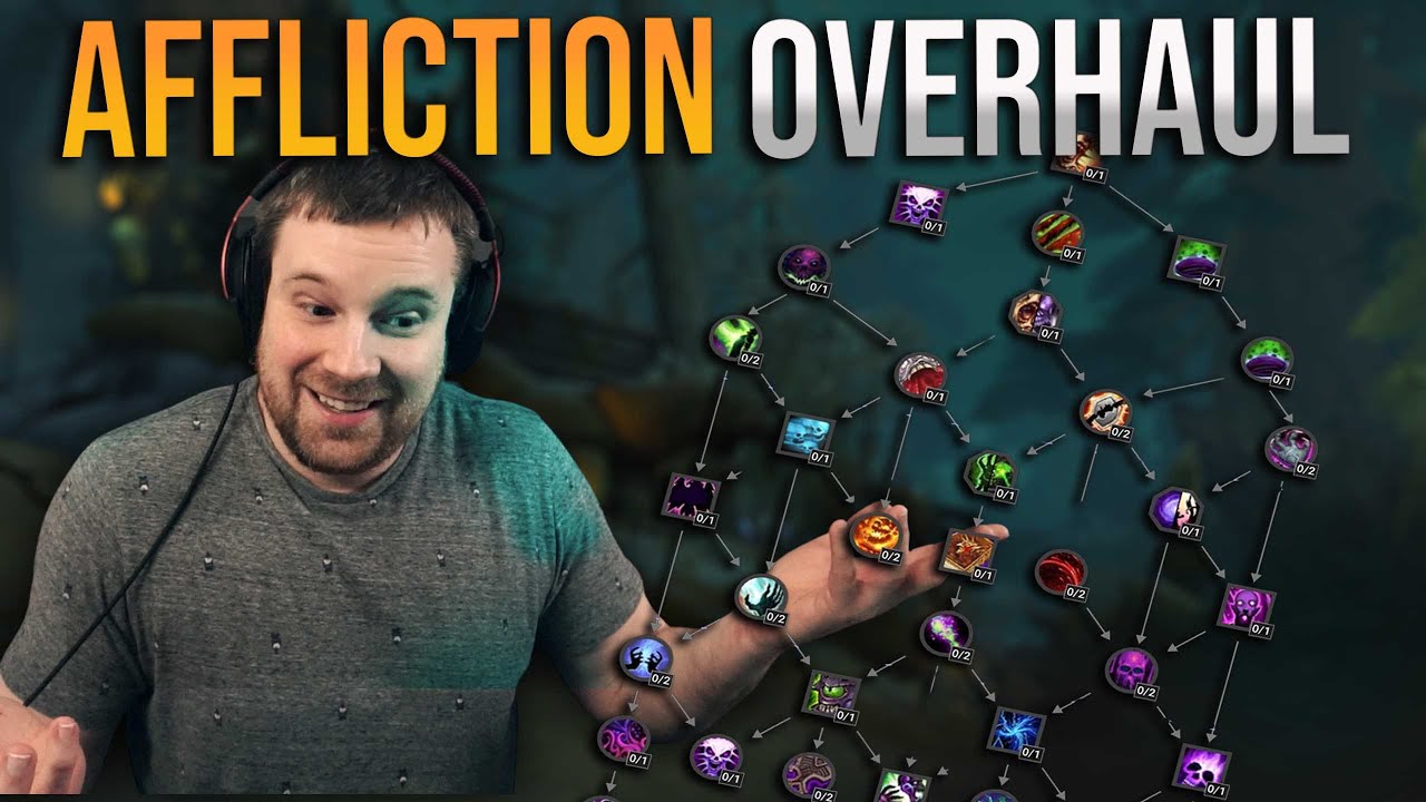 My Custom Dragonflight Affliction Warlock Talent Tree! Return of Malefic Grasp, Dark Soul and More!