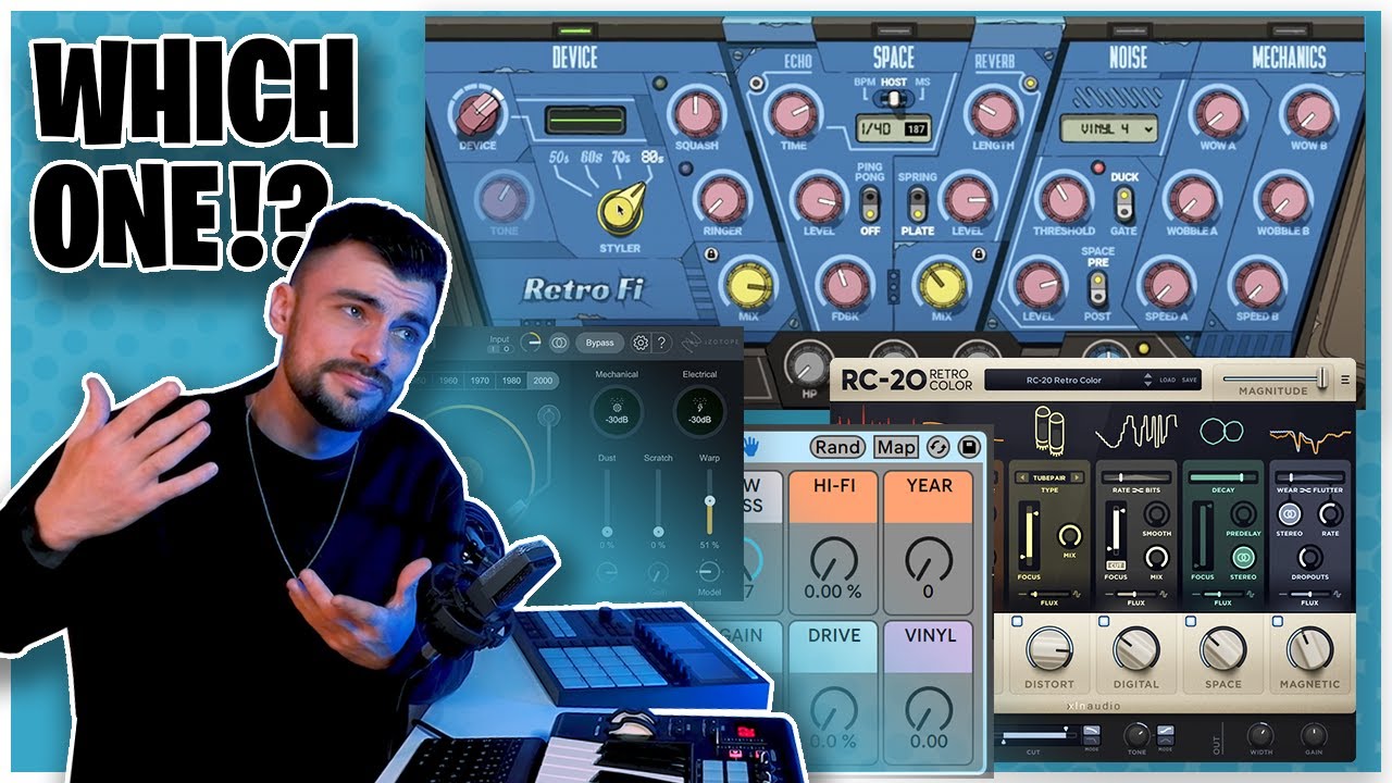 Waves Retro-Fi vs. RC-20 vs. FREE | A Deep Dive into Lo-Fi