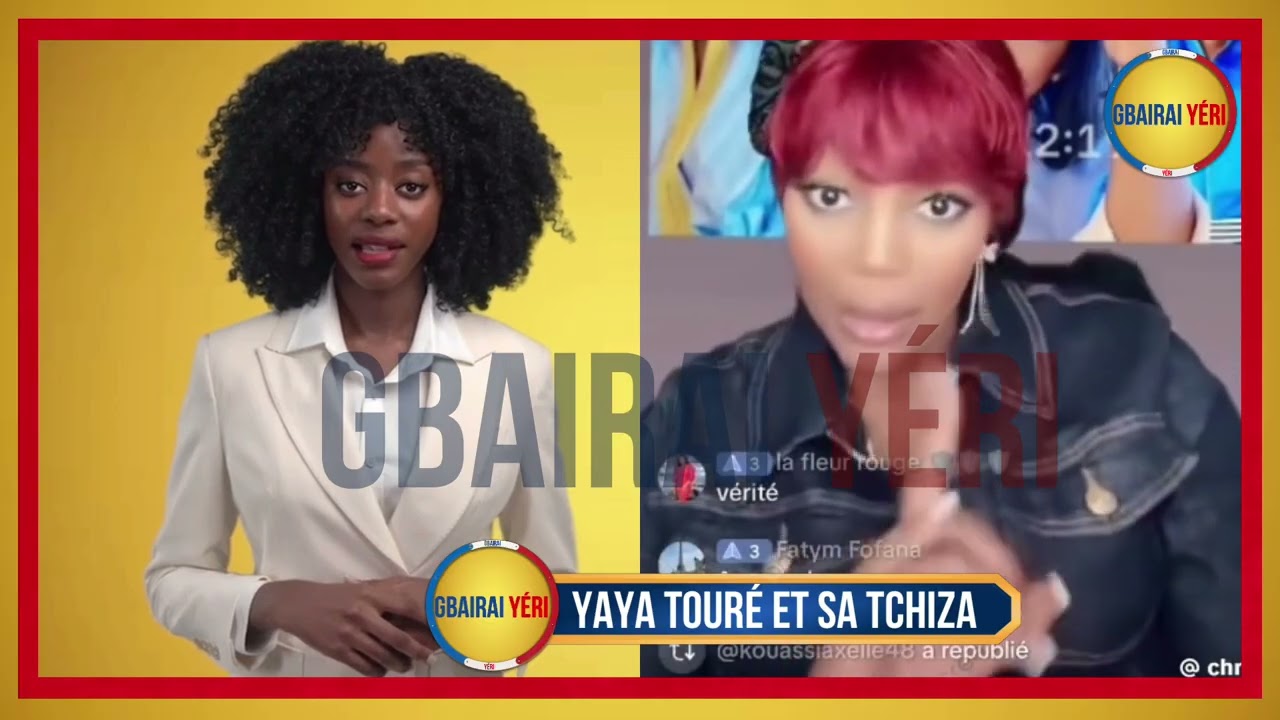 Anicette konan tchiza de yaya touré est enervé contre tout les ivoiriens qui ne la défende pas