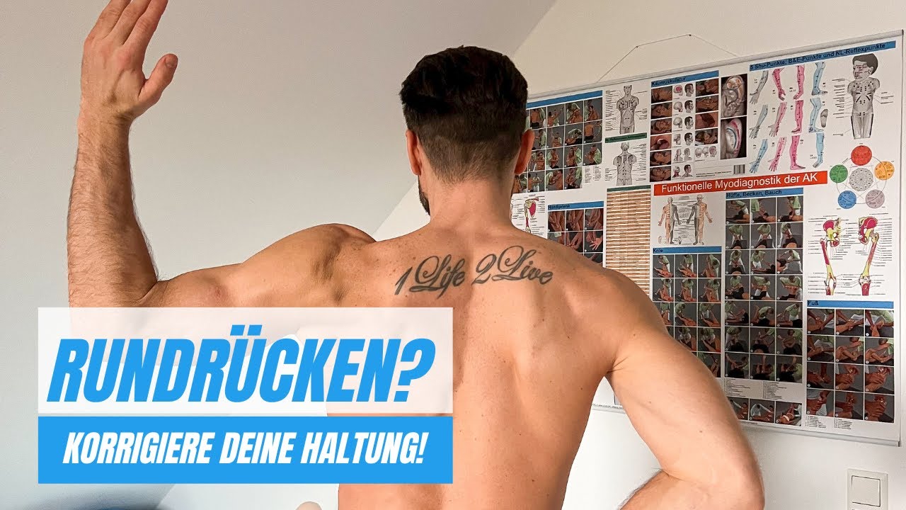 Rundrücken? Korrigiere deine Körperhaltung!