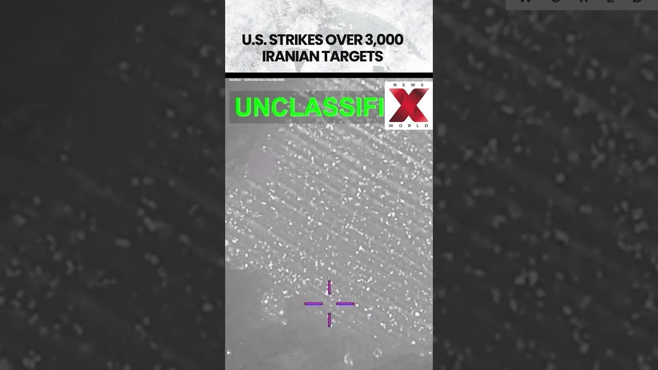 U.S. Central Command Releases Strikes Video, Over 3,000 Targets Hit | NewsX World
