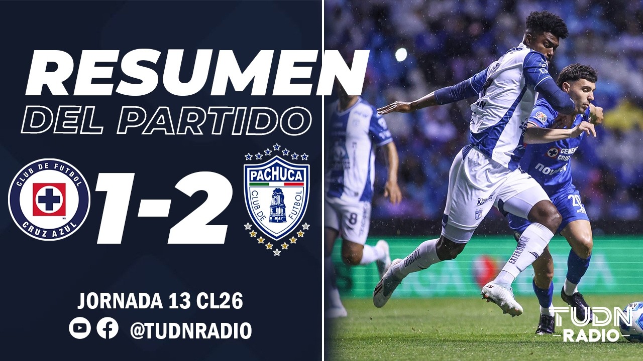 RESUMEN DEL PARTIDO | CRUZ AZUL VS PACHUCA JORNADA 13   CLAUSURA 2026