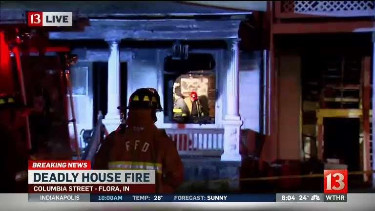 Flora House Fire 6am