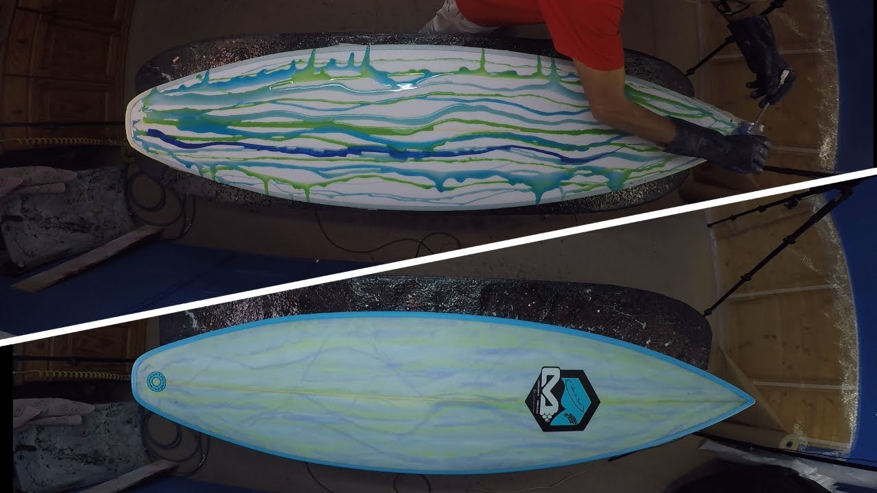 LAMINACION CON RESINAS TINTADAS.